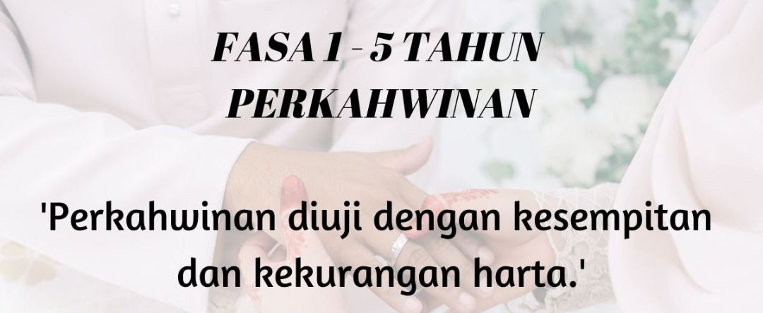 Kenali 4 Fasa Penting Dalam Perkahwinan – Portal Pendidikan Rumahtangga